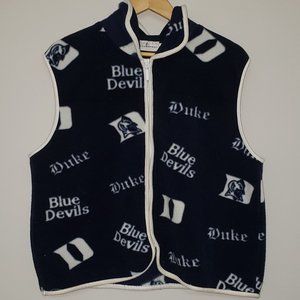 Women's Duke Blue Devils Fleece Vest  - XL